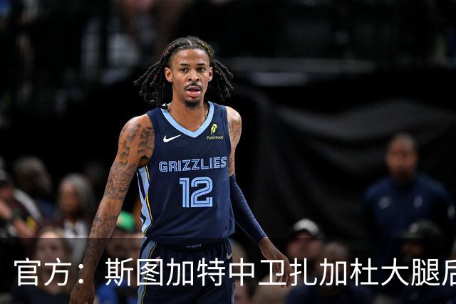 官方：斯图加特中卫扎加杜大腿后侧肌肉受伤，将缺阵数周